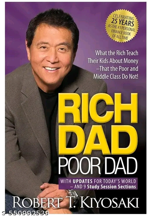 Rich Dad Poor Dad (English Edition) | Robert T. Kiyosaki | Bestselling Financial Book | Paperback Hover Image
