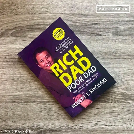 Rich Dad Poor Dad (English Edition) | Robert T. Kiyosaki | Bestselling Financial Book | Paperback Main Image